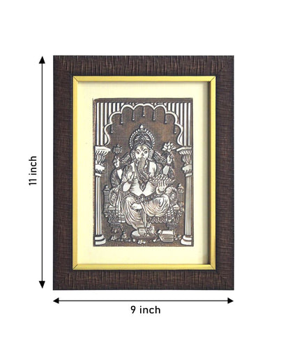 Lord Ganesh Wall Art Painting | 9 x 11 inches