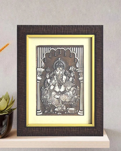 Lord Ganesh Wall Art Painting | 9 x 11 inches