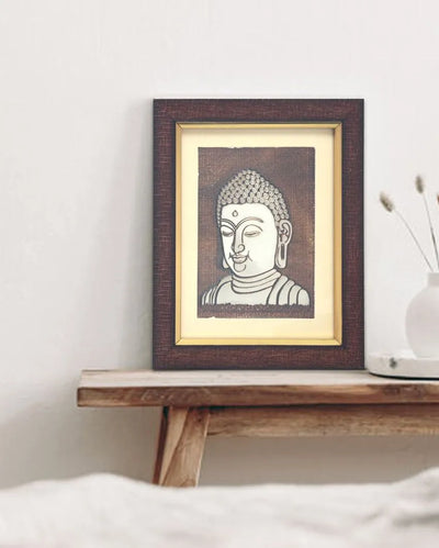 Collection Featuring Meditation Lord Buddha Wall Painting | 9 x 11 inches