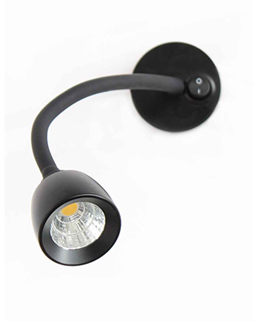 Classic Bedside Study Spotlight Metal Wall Light | 14 x 2 x 3 inches