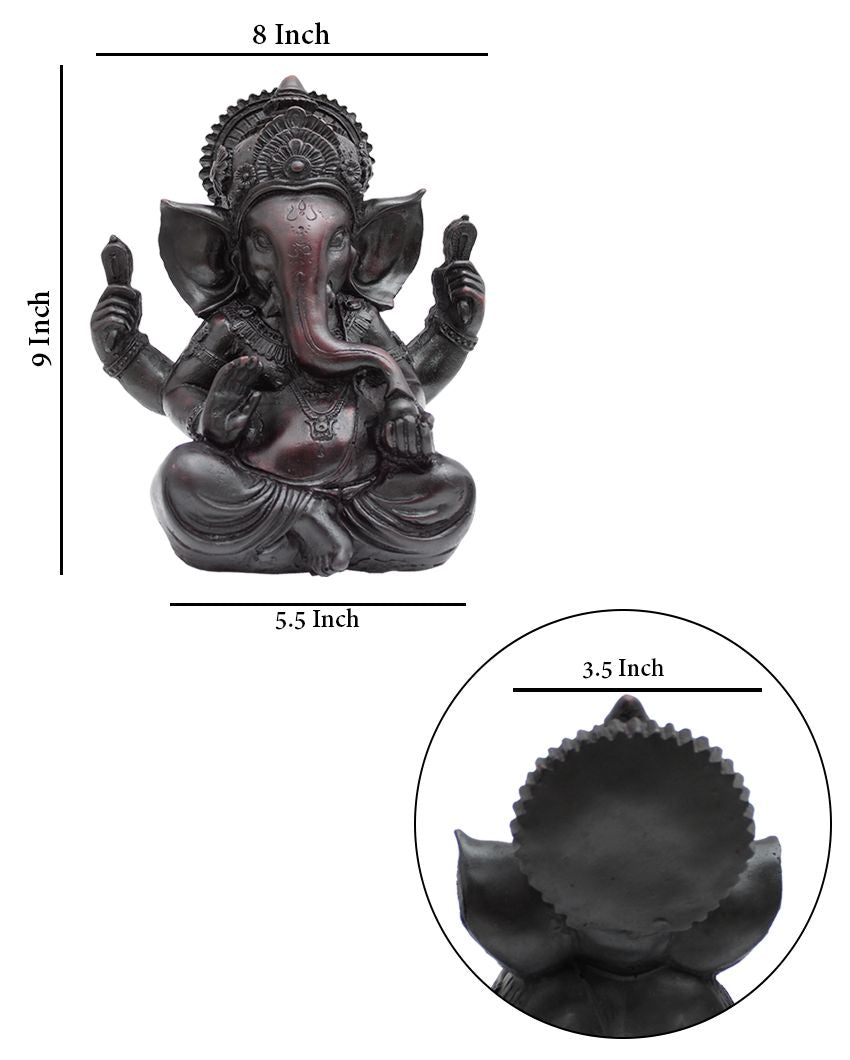 Lord Ganesha Marble Statue For Pooja & Home