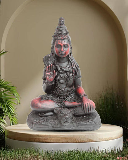 Lord Shiv Handicraft Marble Dust Statue