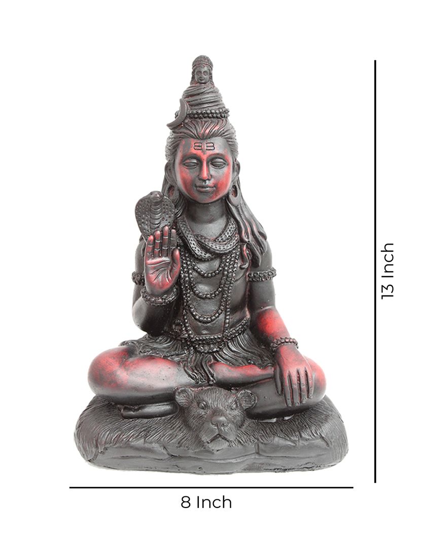 Lord Shiv Handicraft Marble Dust Statue