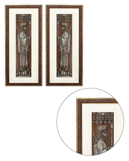 The Archaemenid Soldier Wall Painting | 10 x 23