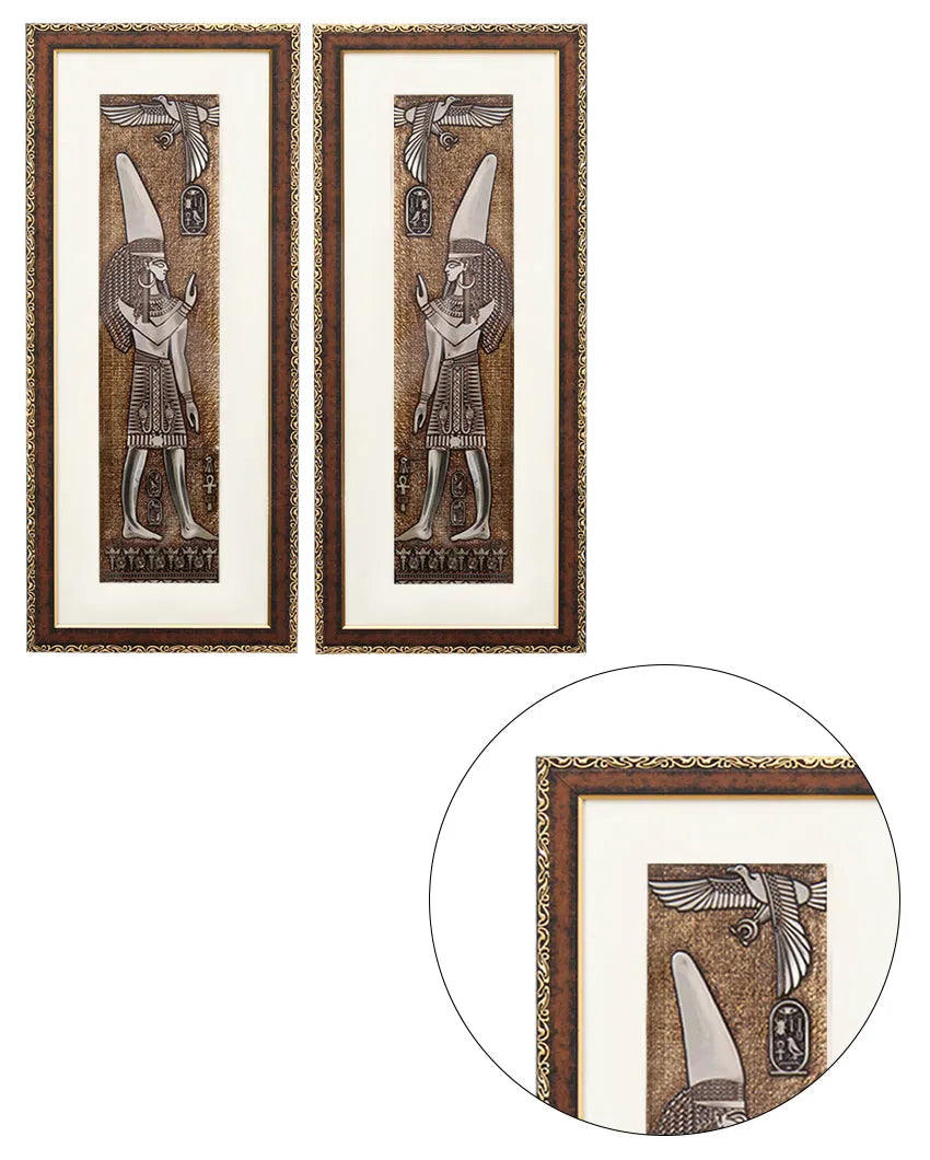 Ancient Egyptian God Wall Painting | 10 x 23