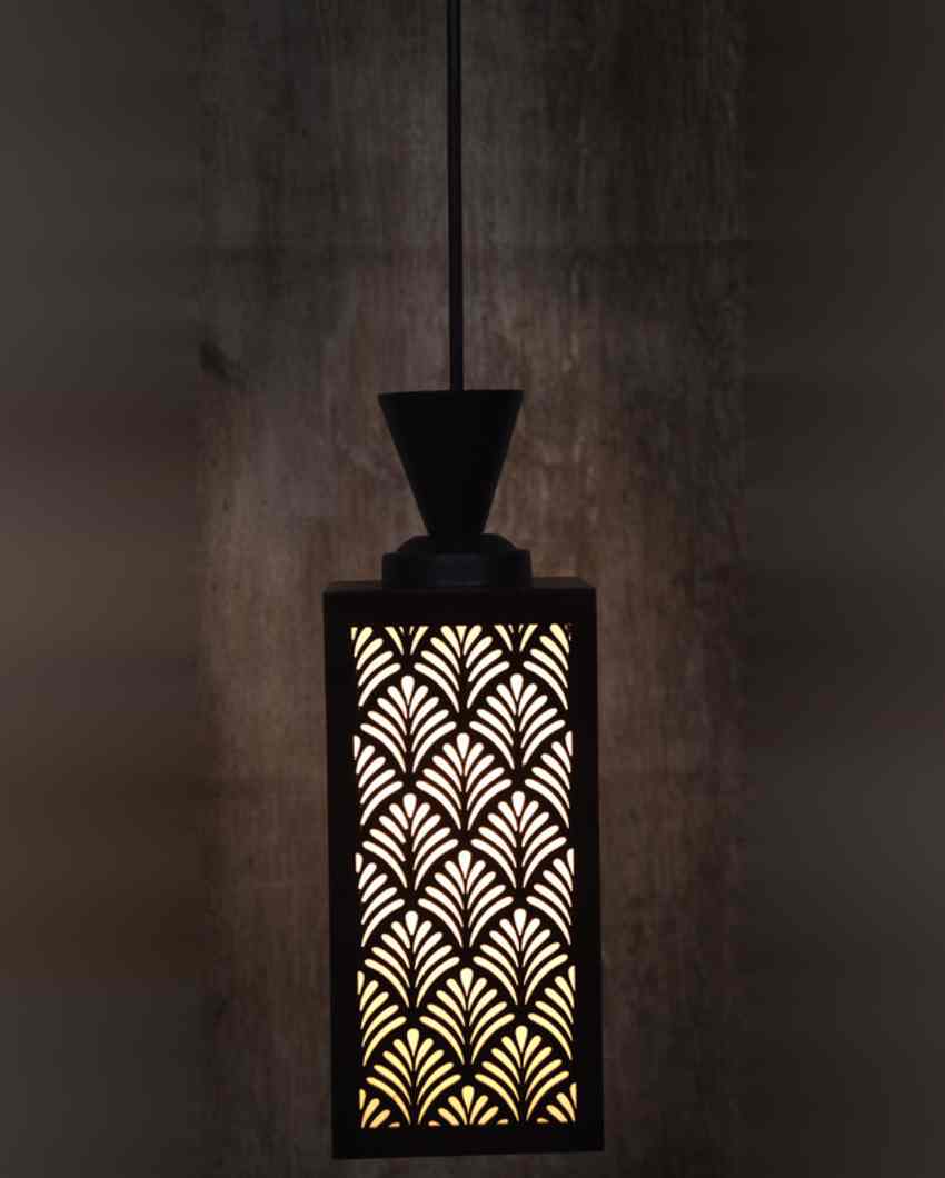 Artístico Wooden 3 Lights Pendant Foyer Ceiling Lamp | 8 x 4 x 35 inches