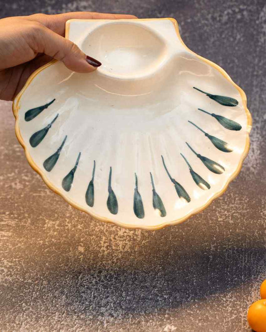 Seashell Serving Platter