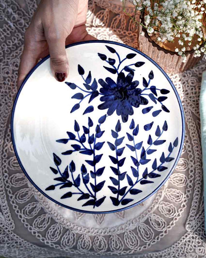 Leafs Pottery Quater Plates | Set Of 2