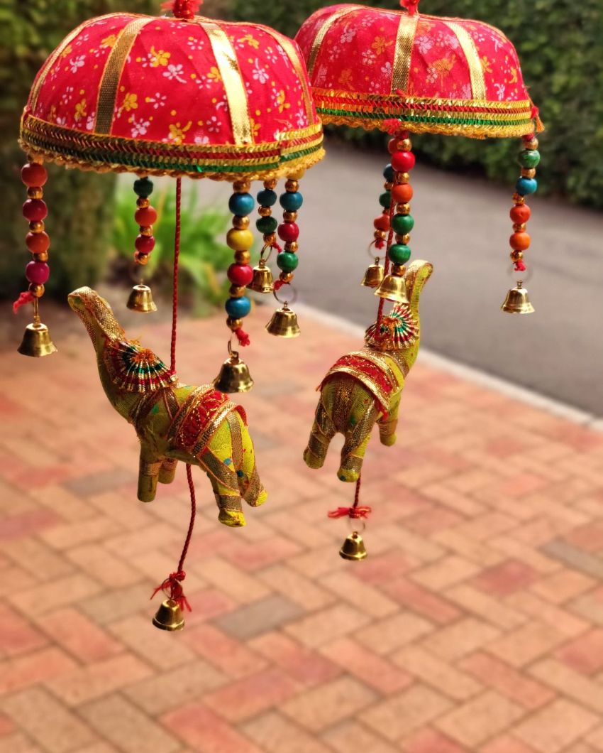 Traditional Swingy Sparklers Chakkar Hathi Latkans | 12 x 5 inches