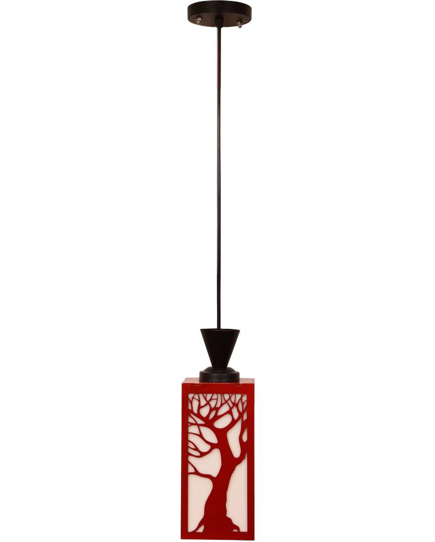 Eco Design Wooden Style Creative Pendant Lamp | 4 x 4 x 36 inches