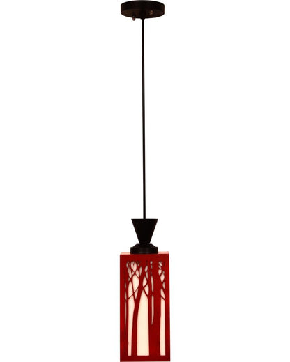 Contemporary Style Wooden Style Creative Pendant Lamp | 4 x 4 x 36 inches