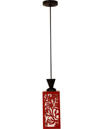 Elegant Piece Wooden Style Creative Pendant Lamp | 4 x 4 x 36 inches