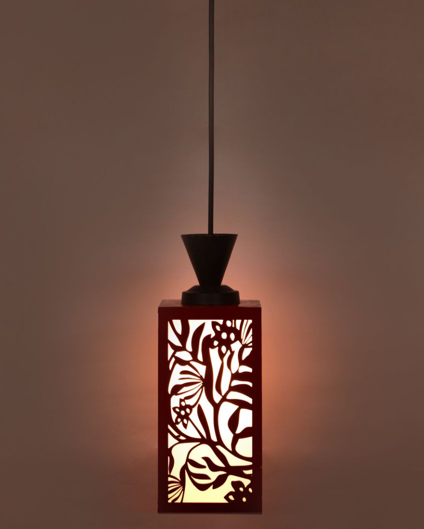 Elegant Piece Wooden Style Creative Pendant Lamp | 4 x 4 x 36 inches