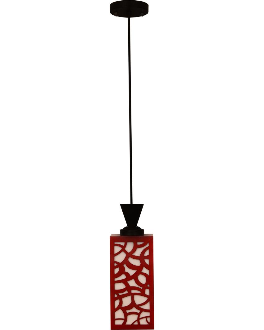 Timeless Finish Wooden Style Creative Pendant Lamp | 4 x 4 x 36 inches