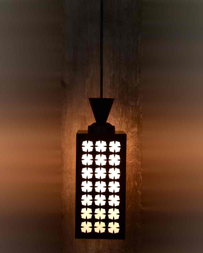 Modern Piece Wooden Style Creative Pendant Lamp | 4 x 4 x 36 inches