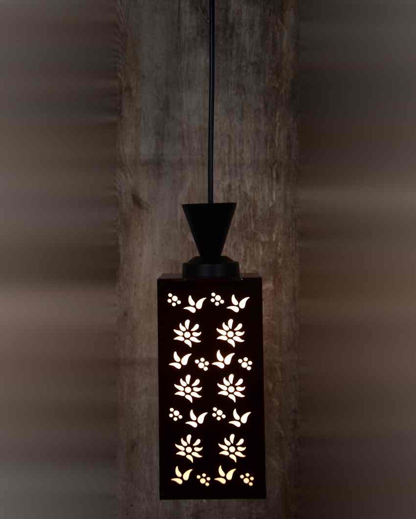 Immaculate Design Wooden Style Creative Pendant Lamp | 4 x 4 x 36 inches