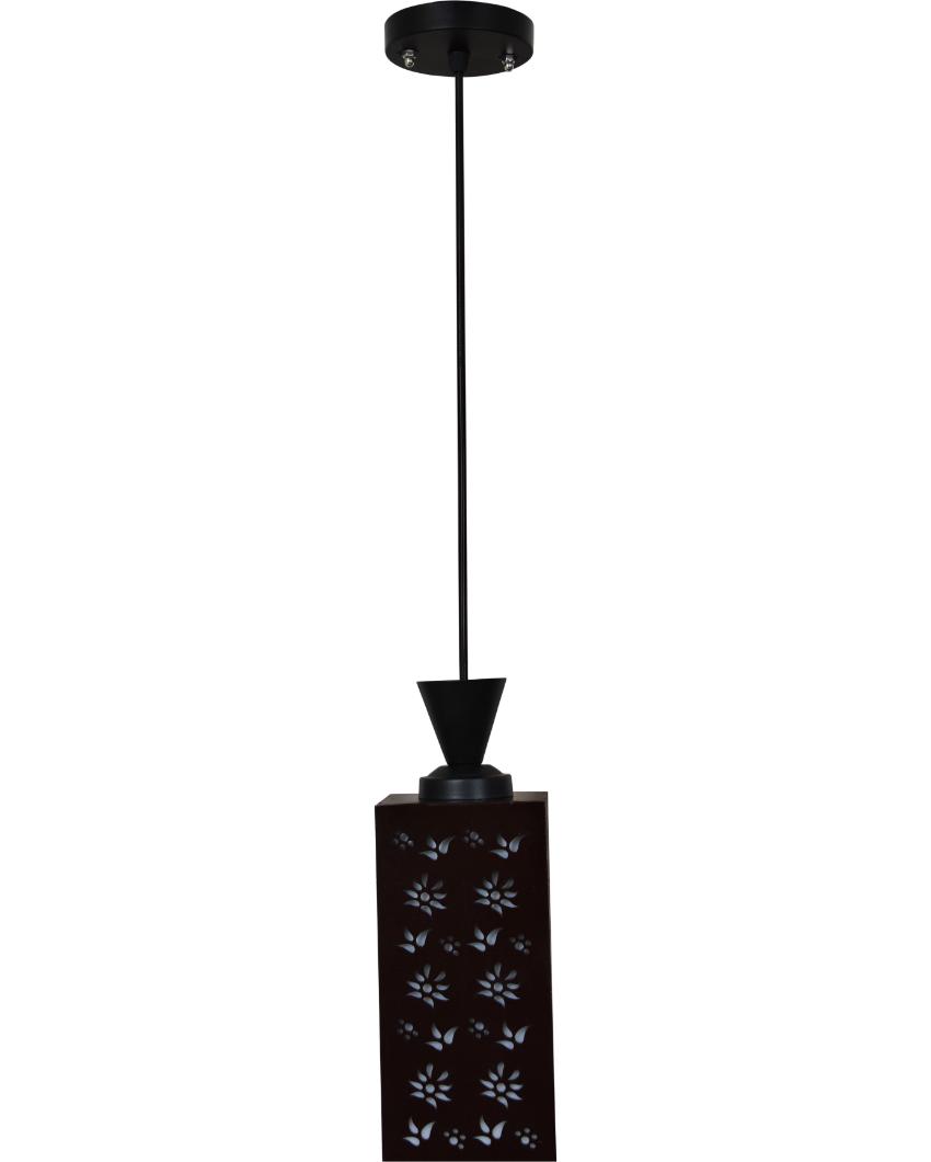 Immaculate Design Wooden Style Creative Pendant Lamp | 4 x 4 x 36 inches