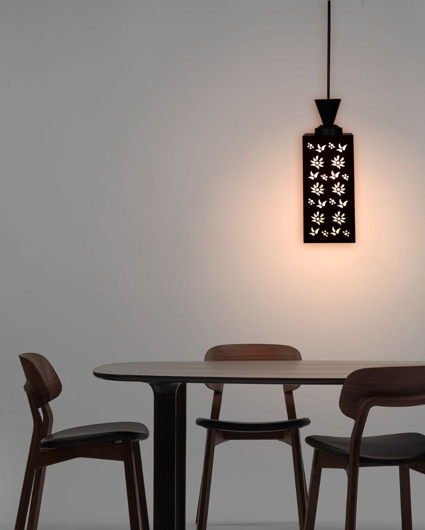 Immaculate Design Wooden Style Creative Pendant Lamp | 4 x 4 x 36 inches