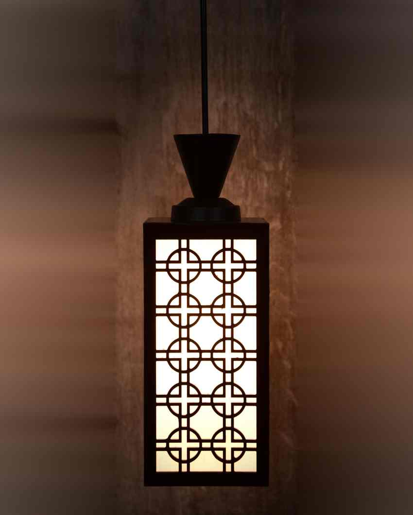 Harmonious Style Wooden Style Creative Pendant Lamp | 4 x 4 x 36 inches