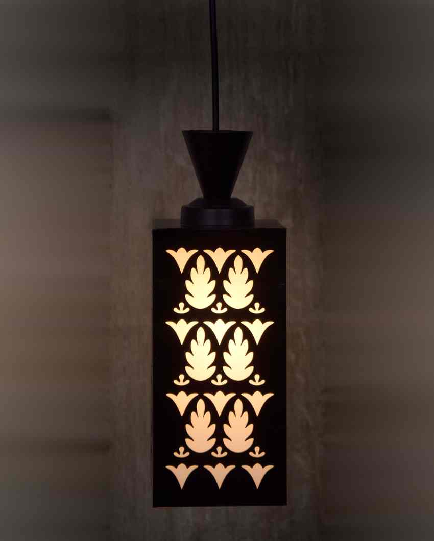 Classic Craft Wooden Style Creative Pendant Lamp | 4 x 4 x 36 inches