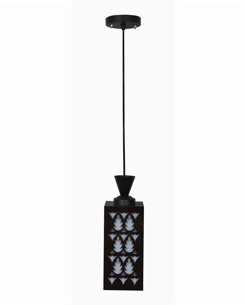 Classic Craft Wooden Style Creative Pendant Lamp | 4 x 4 x 36 inches