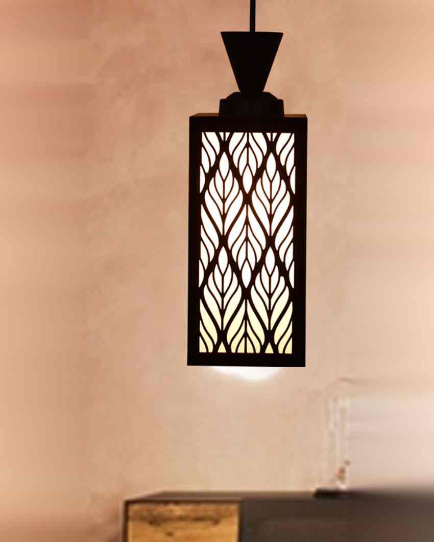 Immaculate Style Wooden Style Creative Pendant Lamp | 4 x 4 x 36 inches