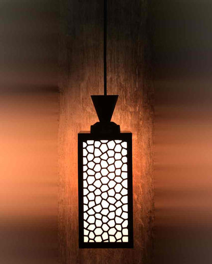 Luxurious Craft Wooden Style Creative Pendant Lamp | 4 x 4 x 36 inches