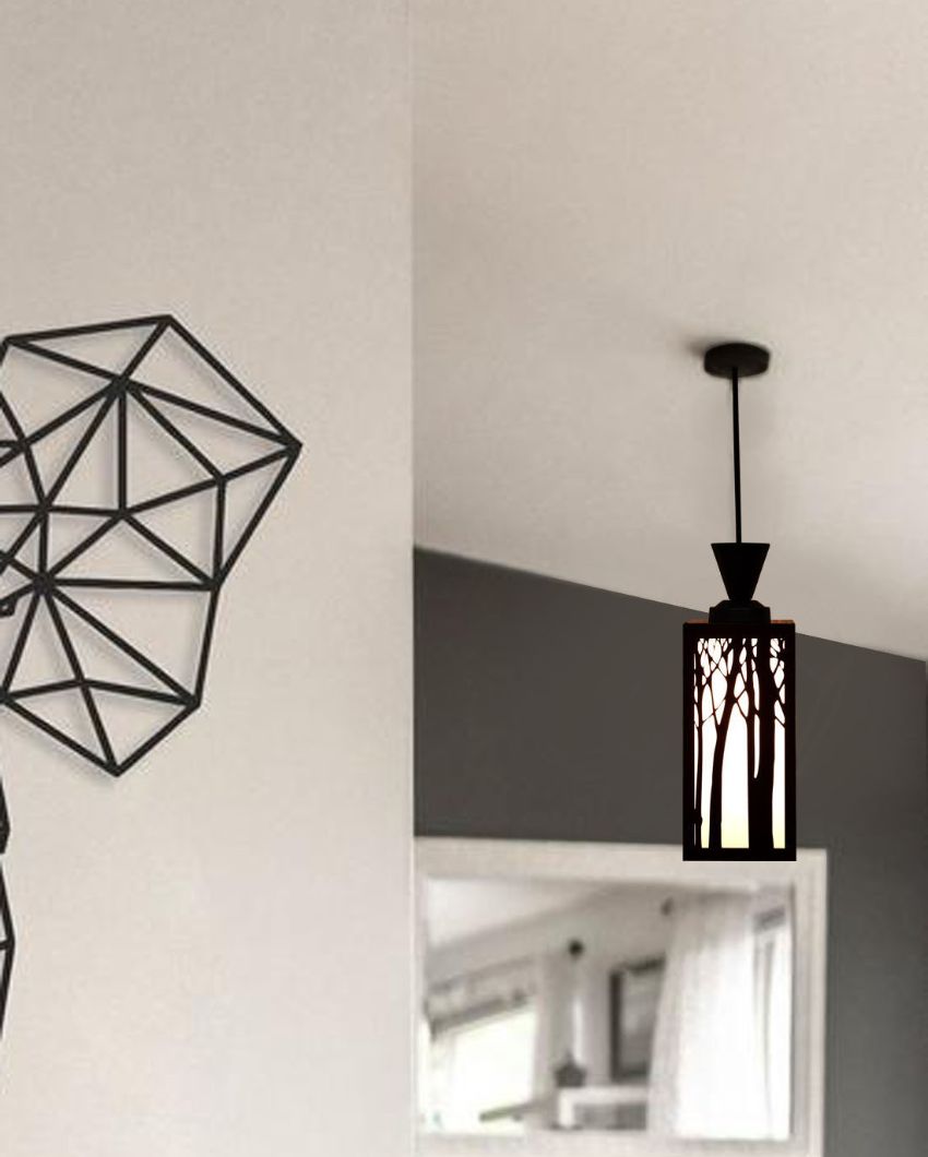 Illuminating Style Wooden Style Creative Pendant Lamp | 4 x 4 x 36 inches