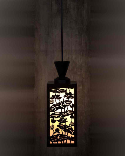 Modern Craft Wooden Style Creative Pendant Lamp | 4 x 4 x 36 inches