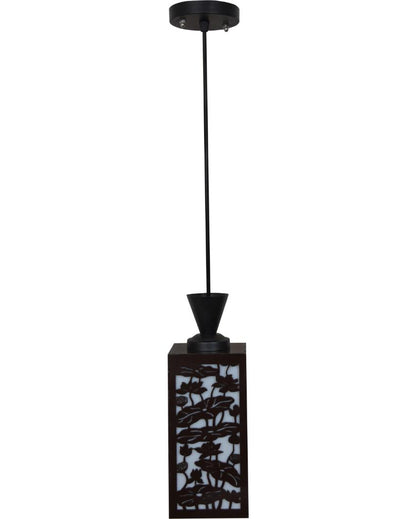 Modern Craft Wooden Style Creative Pendant Lamp | 4 x 4 x 36 inches