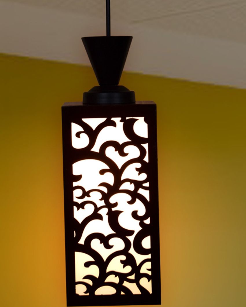 Graceful Piece Wooden Style Creative Pendant Lamp | 4 x 4 x 36 inches