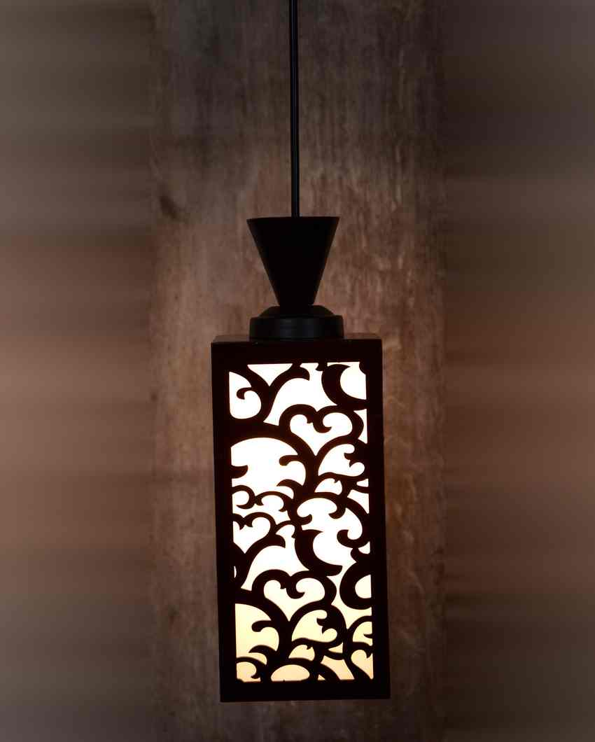 Graceful Piece Wooden Style Creative Pendant Lamp | 4 x 4 x 36 inches