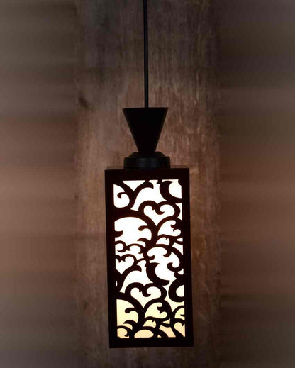 Graceful Piece Wooden Style Creative Pendant Lamp | 4 x 4 x 36 inches