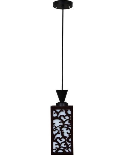 Graceful Piece Wooden Style Creative Pendant Lamp | 4 x 4 x 36 inches