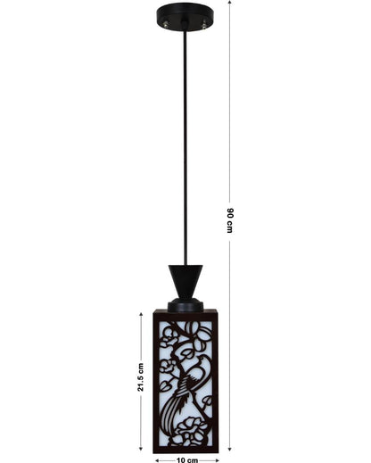 Artisan Inspire Wooden Style Creative Pendant Lamp | Set of 2 | 4 x 4 x 36 inches