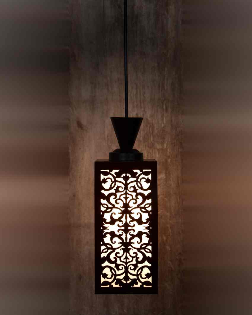 Natural Design Wooden Style Creative Pendant Lamp | 4 x 4 x 36 inches