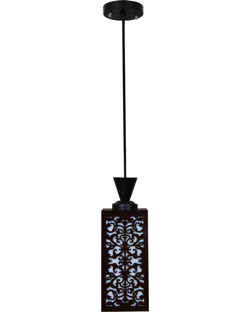 Natural Design Wooden Style Creative Pendant Lamp | 4 x 4 x 36 inches