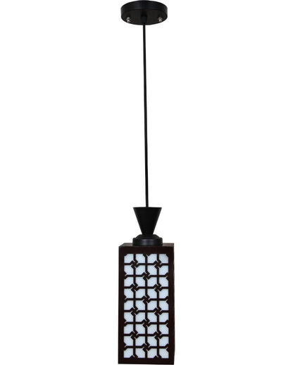 Illuminating Piece Wooden Style Creative Pendant Lamp | 4 x 4 x 36 inches