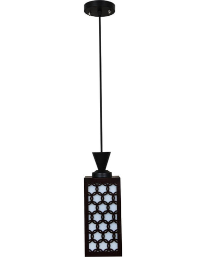 Sophisticated Design Wooden Style Creative Pendant Lamp | 4 x 4 x 36 inches