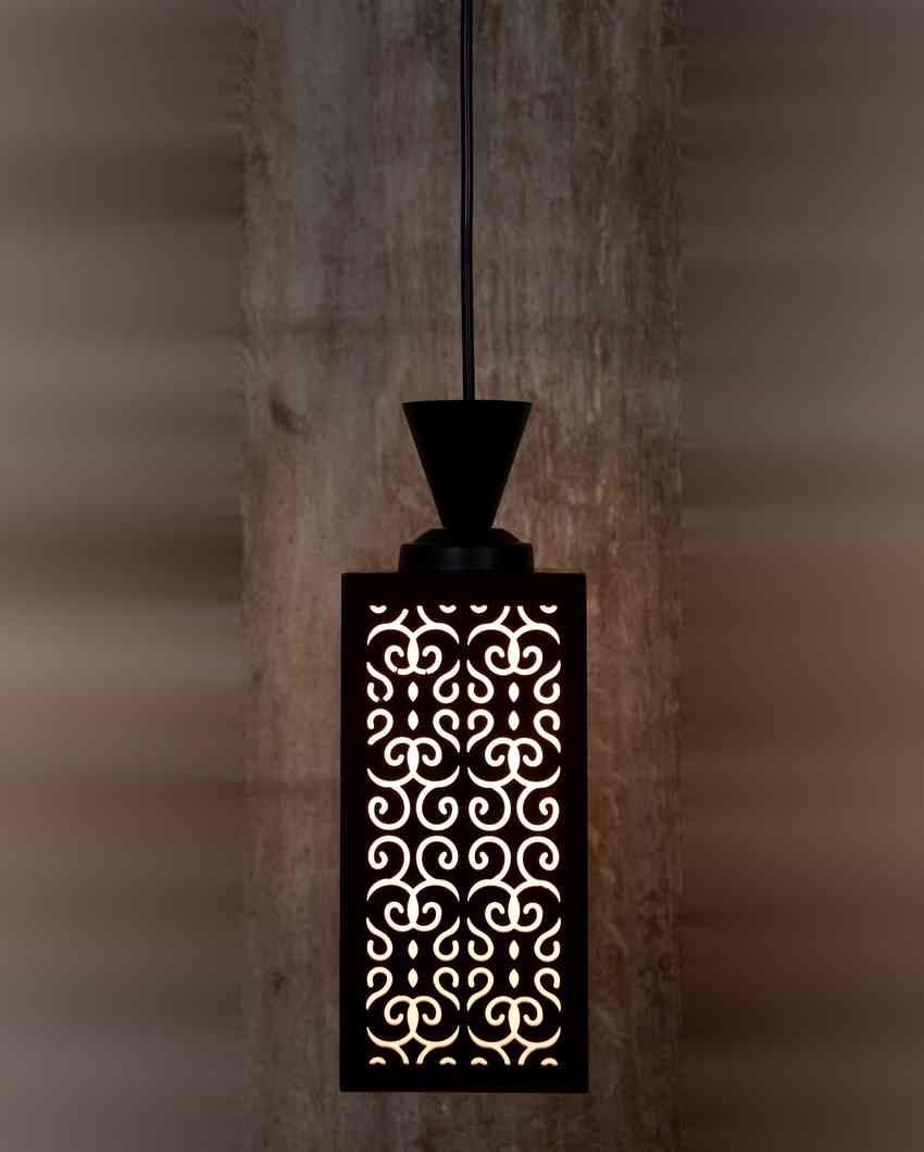 Contemporary Piece Wooden Style Creative Pendant Lamp | 4 x 4 x 36 inches