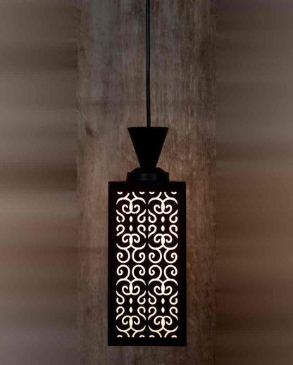 Contemporary Piece Wooden Style Creative Pendant Lamp | 4 x 4 x 36 inches