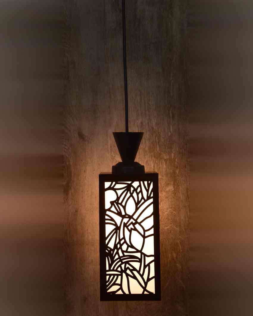 Wooden Design Wooden Style Creative Pendant Lamp | 4 x 4 x 36 inches