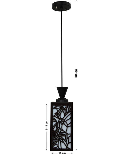 Wooden Design Wooden Style Creative Pendant Lamp | 4 x 4 x 36 inches