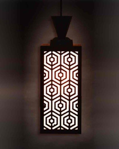 Modern Style Wooden Style Creative Pendant Lamp | 4 x 4 x 8 inches