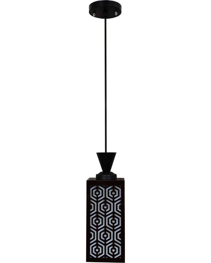 Modern Style Wooden Style Creative Pendant Lamp | 4 x 4 x 8 inches