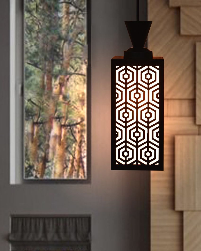 Modern Style Wooden Style Creative Pendant Lamp | 4 x 4 x 8 inches