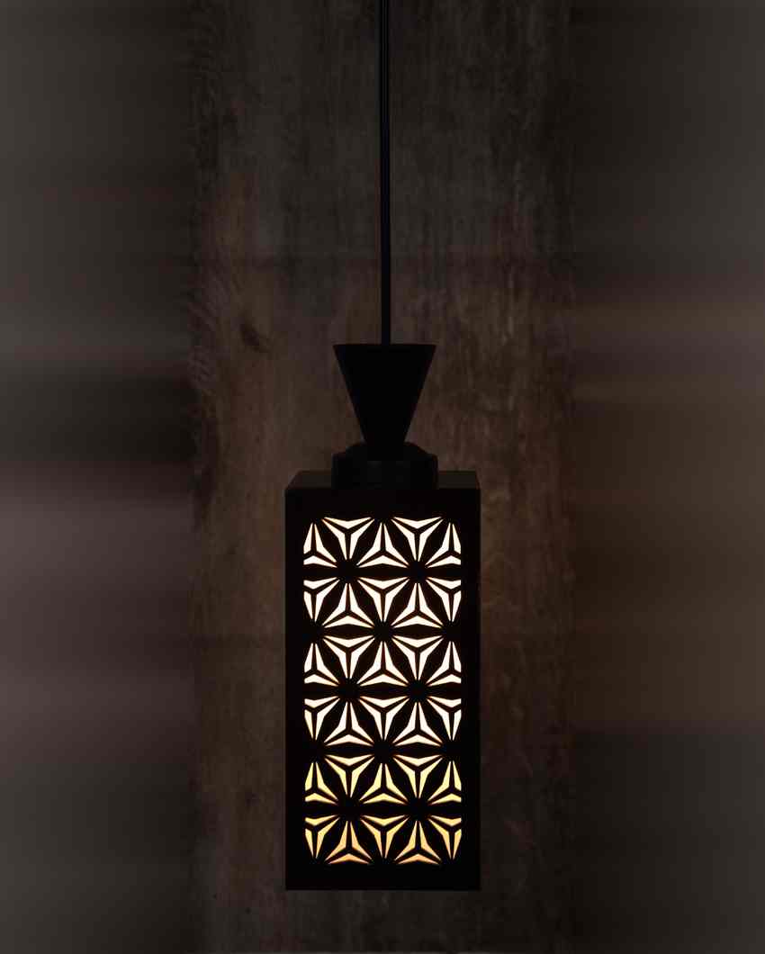 Refined Piece Wooden Style Creative Pendant Lamp | 4 x 4 x 8 inches