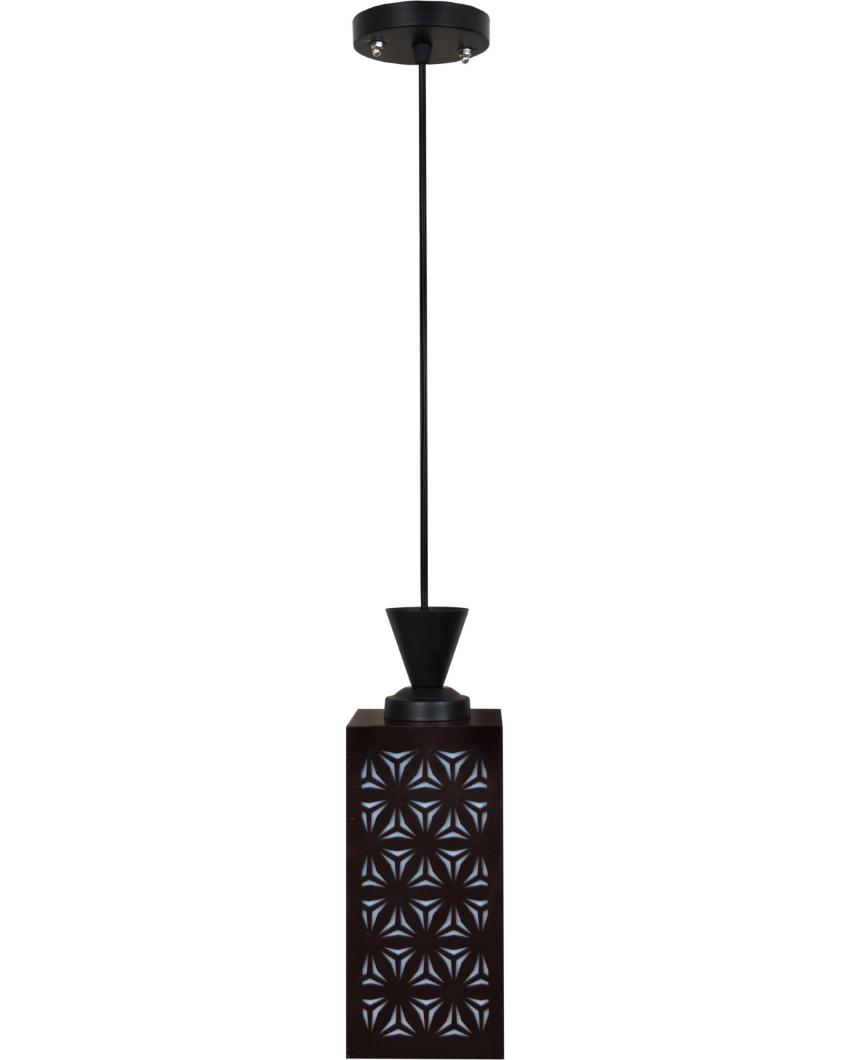 Refined Piece Wooden Style Creative Pendant Lamp | 4 x 4 x 8 inches