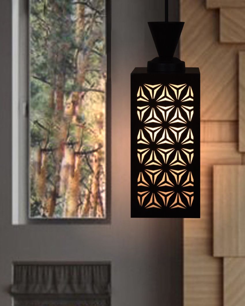 Refined Piece Wooden Style Creative Pendant Lamp | 4 x 4 x 8 inches