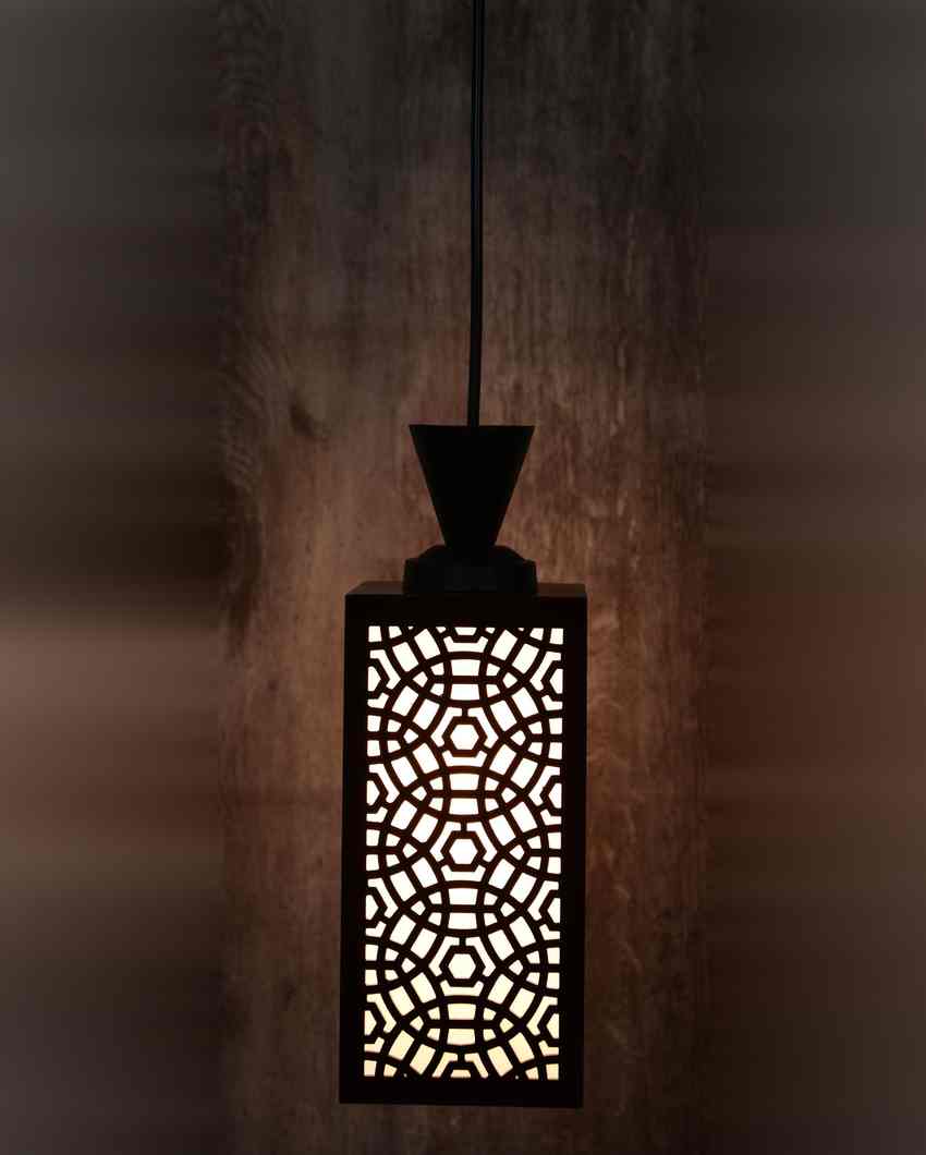 Classic Look Wooden Style Creative Pendant Lamp | 4 x 4 x 8 inches